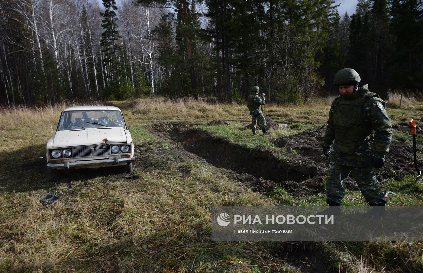 Учебные сборы сотрудников следственного комитета в Свердловской области