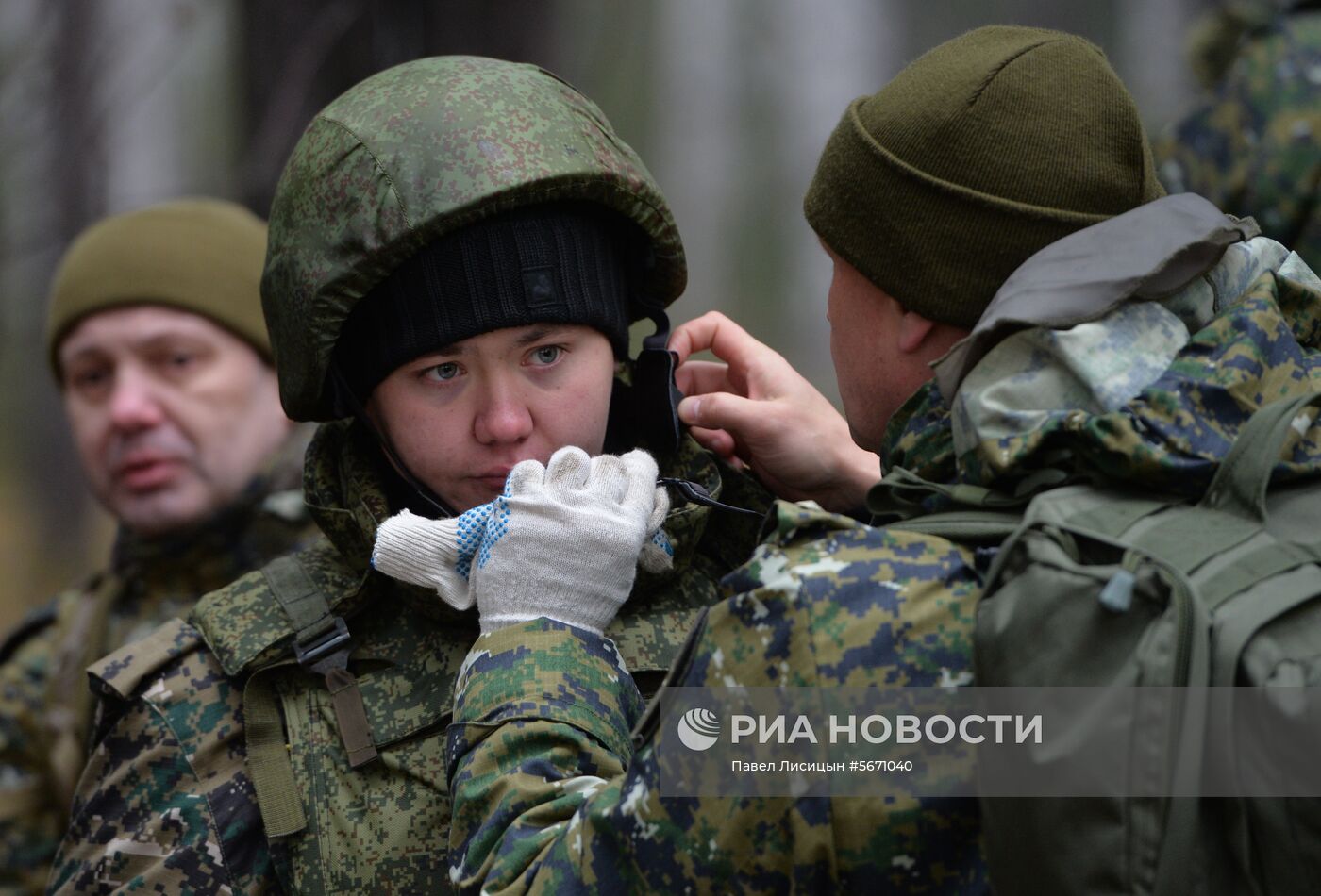 Учебные сборы сотрудников следственного комитета в Свердловской области