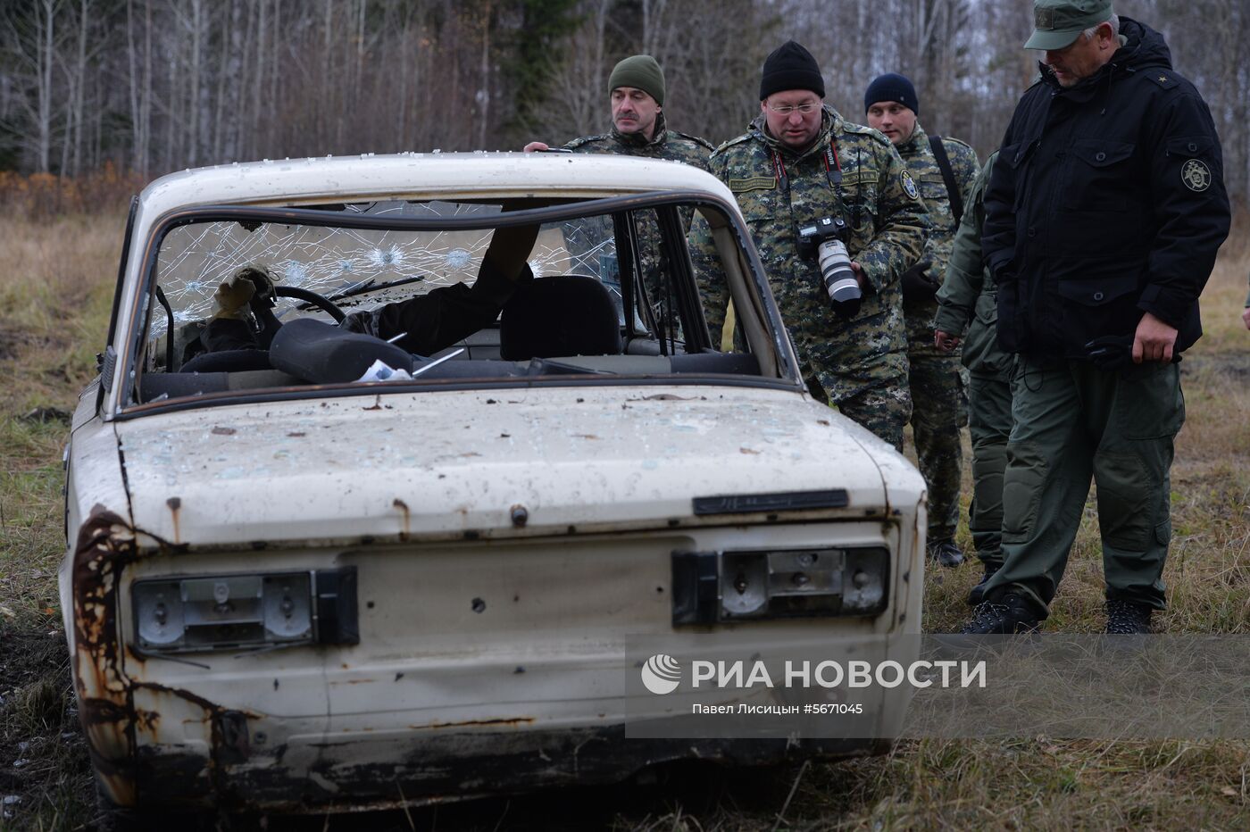 Учебные сборы сотрудников следственного комитета в Свердловской области