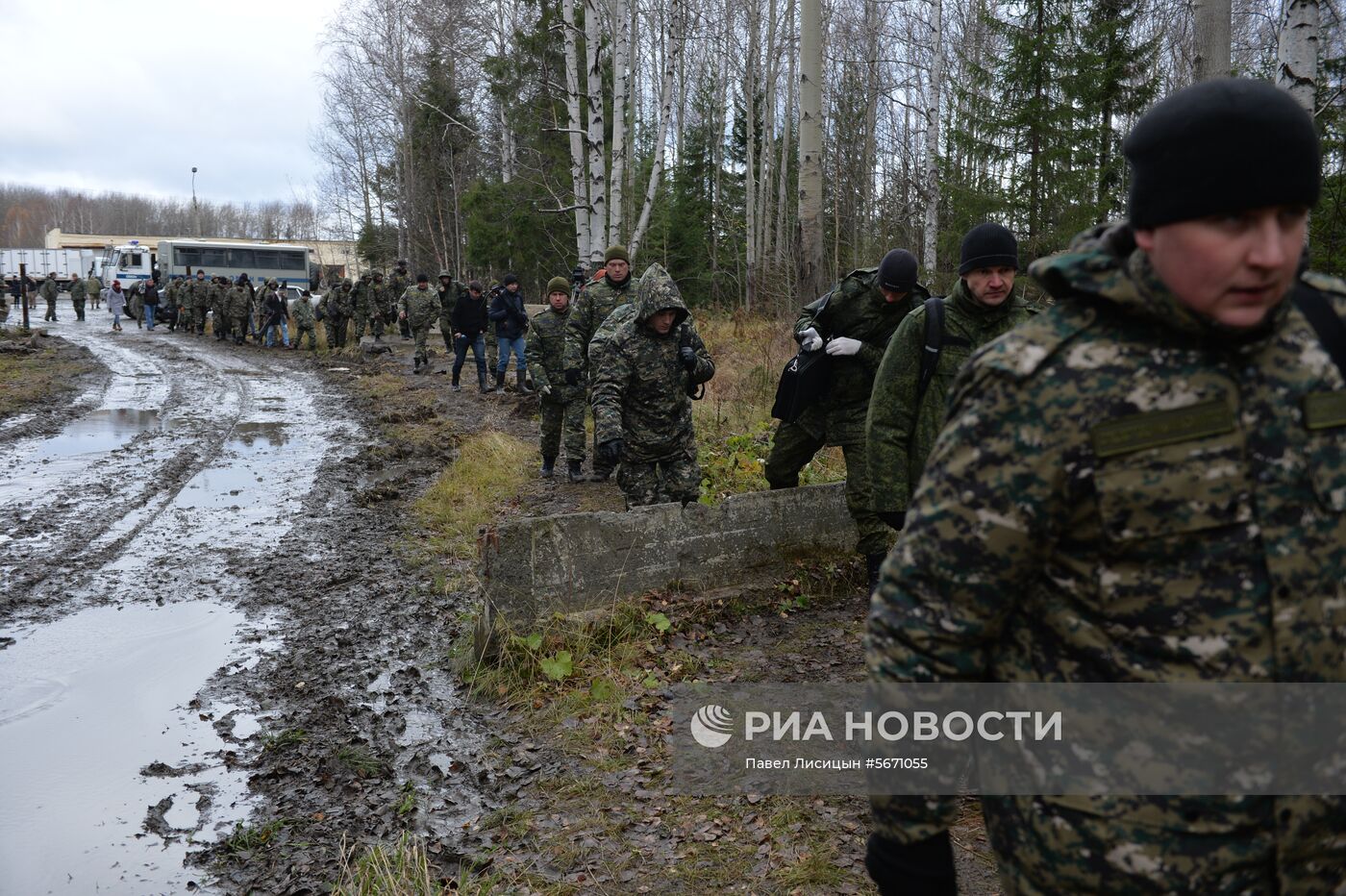 Учебные сборы сотрудников следственного комитета в Свердловской области