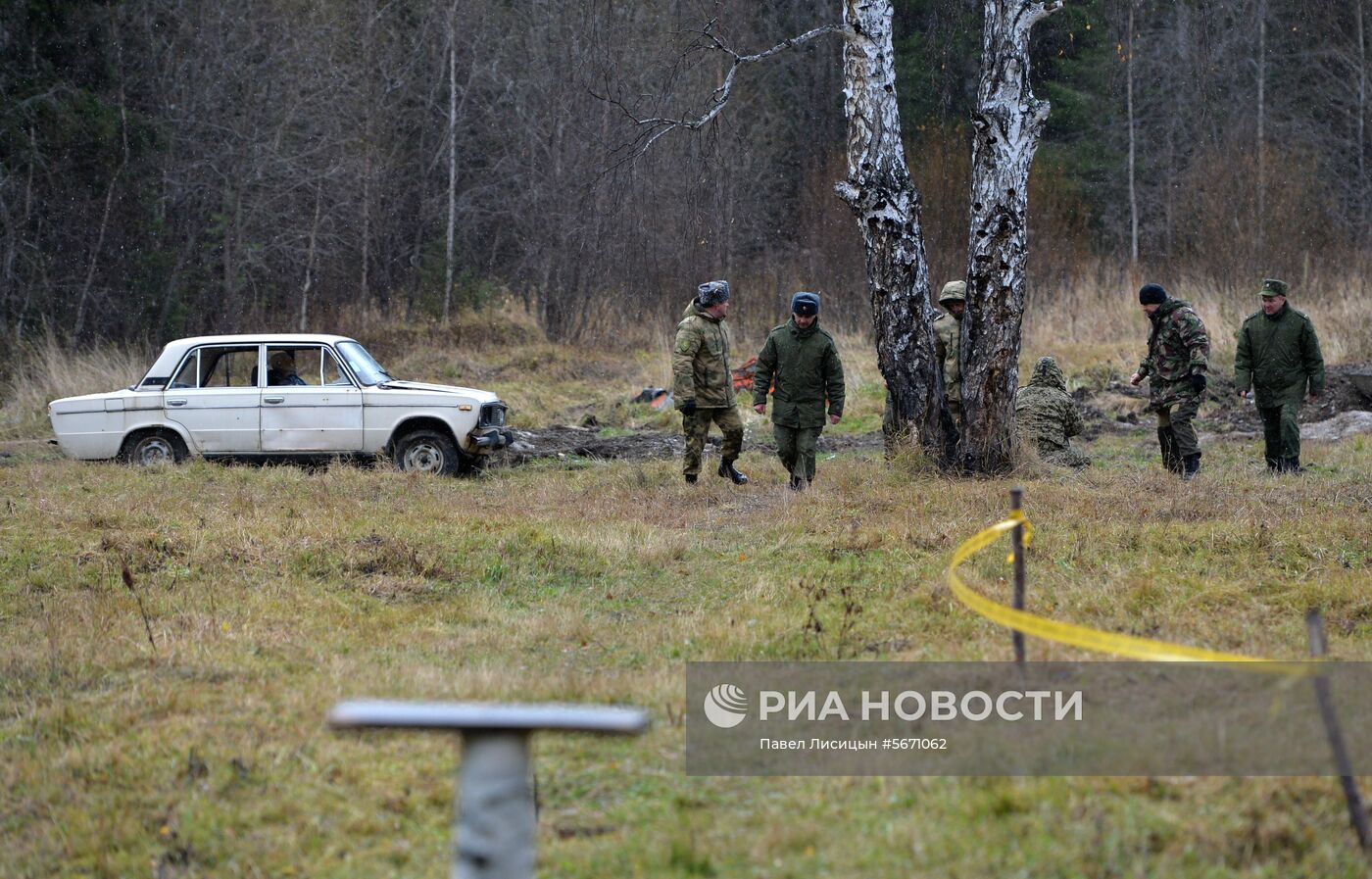 Учебные сборы сотрудников следственного комитета в Свердловской области