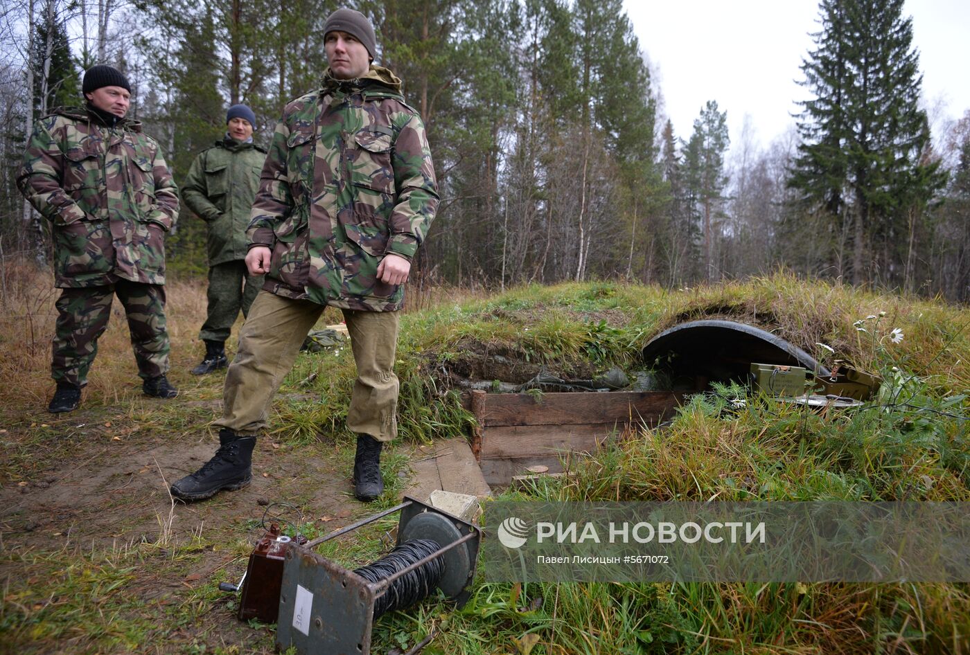 Учебные сборы сотрудников следственного комитета в Свердловской области