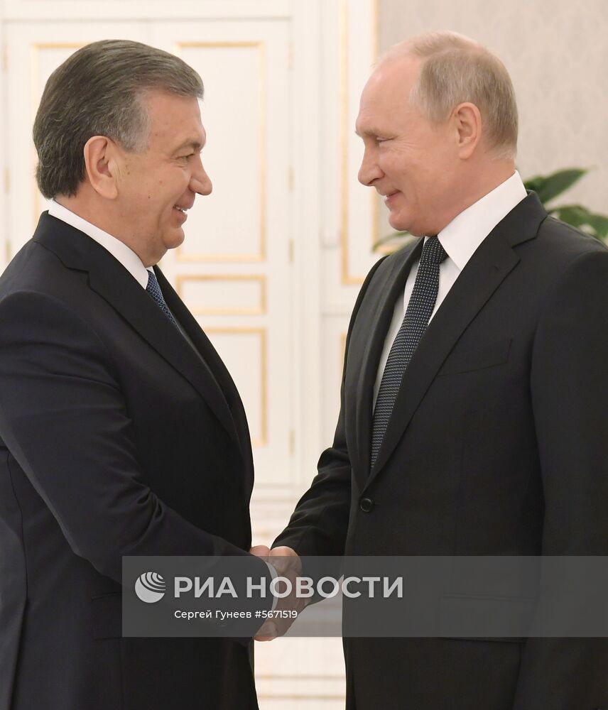 Государственный визит президента РФ В. Путина в Узбекистан