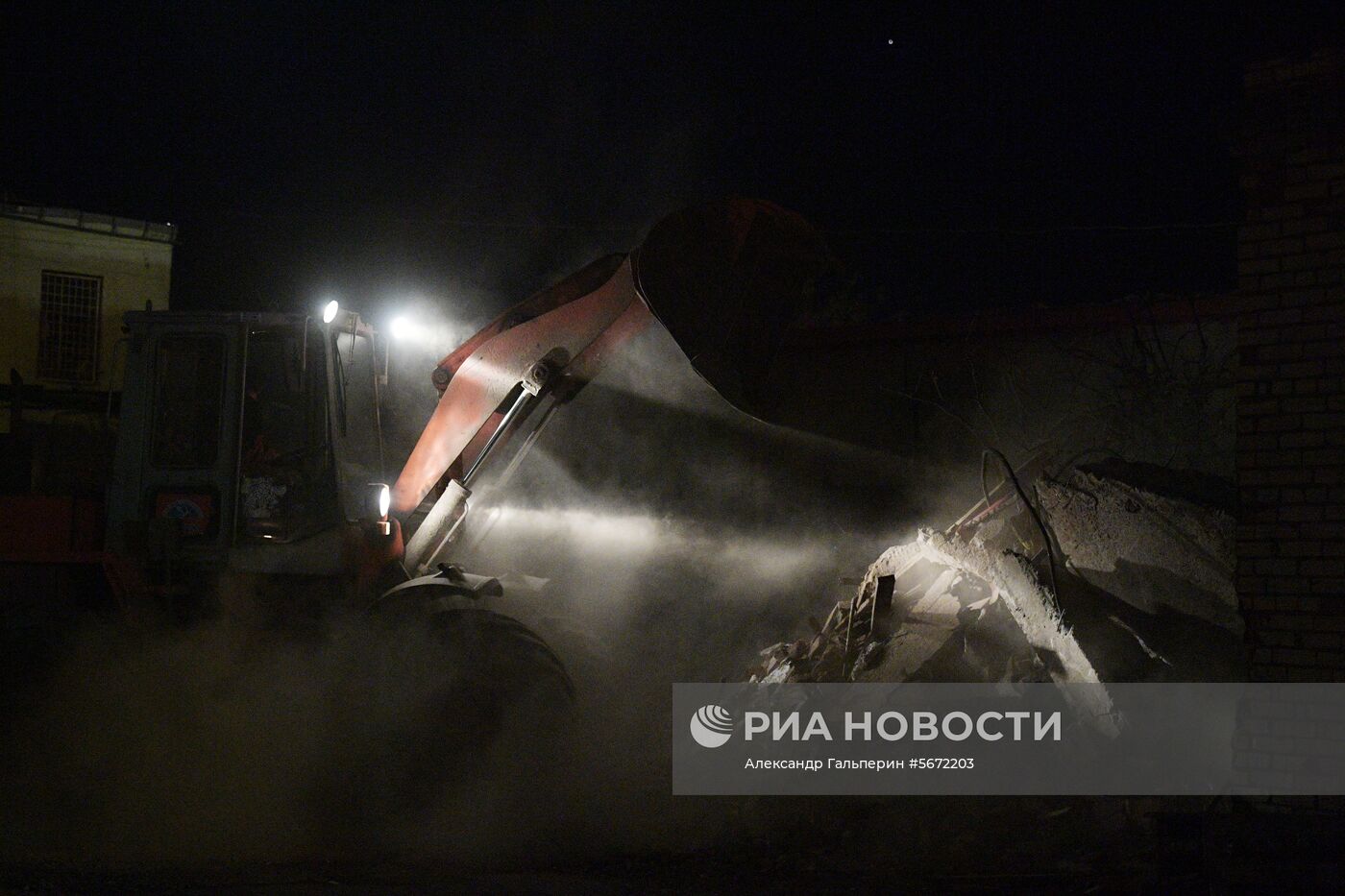 Взрыв на заводе пиротехники «Авангард» в Ленинградской области