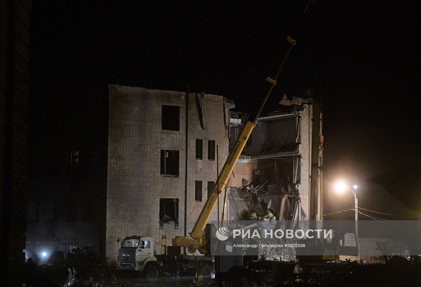 Взрыв на заводе пиротехники «Авангард» в Ленинградской области