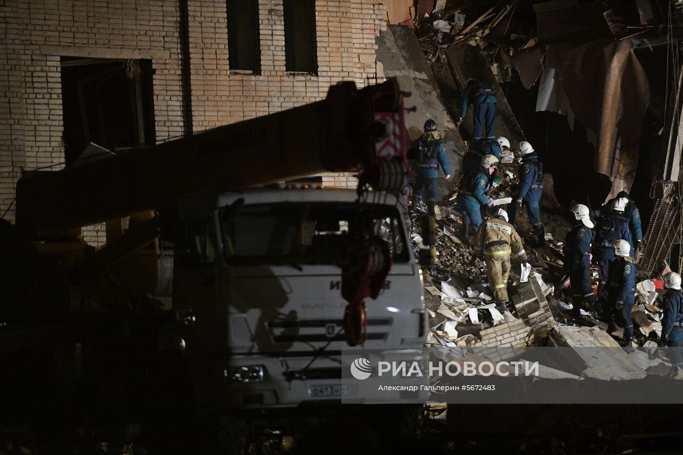 Взрыв на заводе пиротехники «Авангард» в Ленинградской области