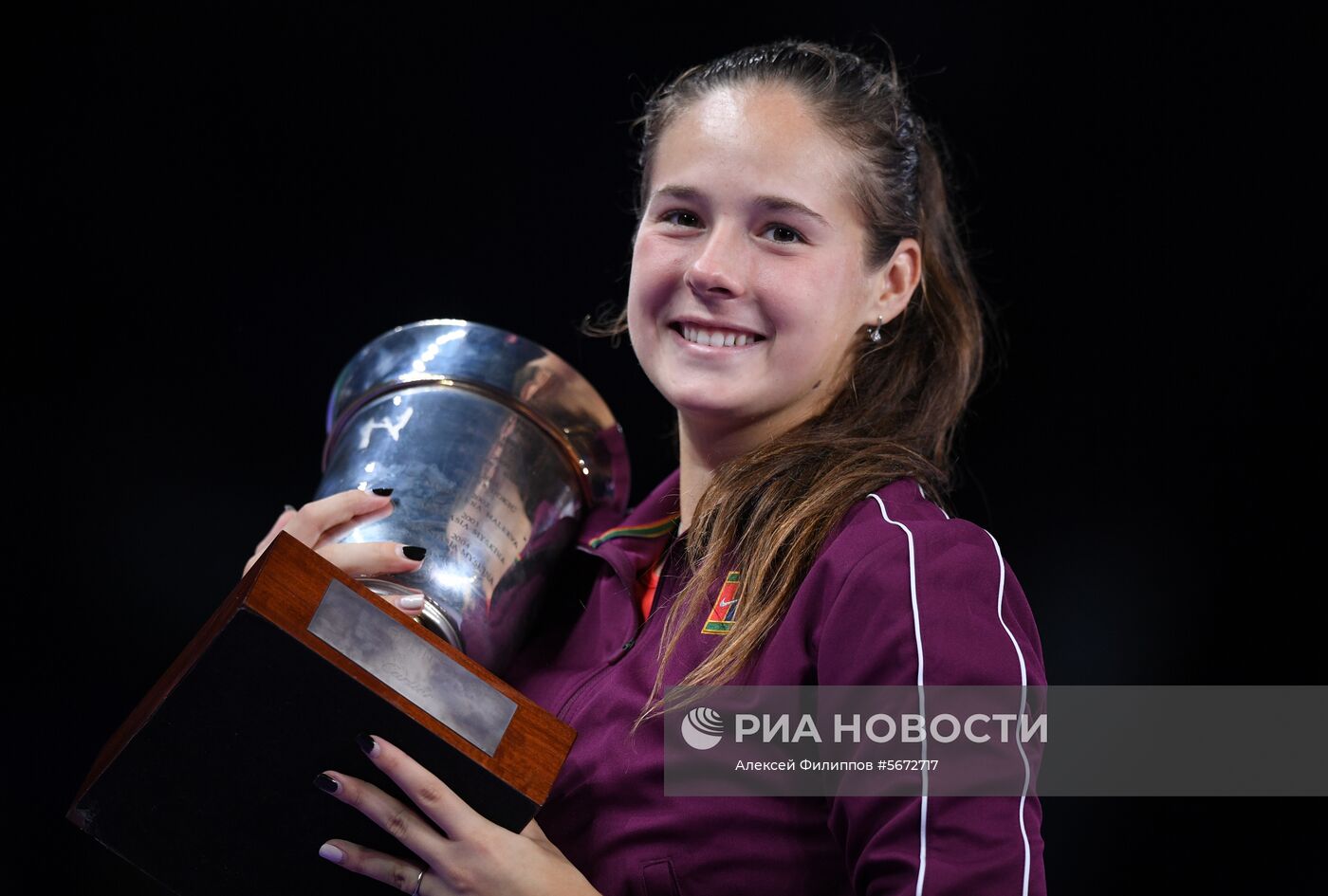 Теннис. Турнир "Кубок Кремля - 2018".  Шестой день