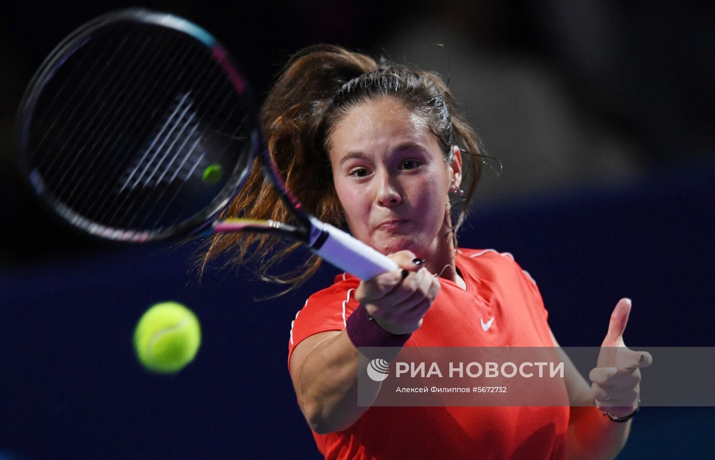 Теннис. Турнир "Кубок Кремля - 2018". Шестой день