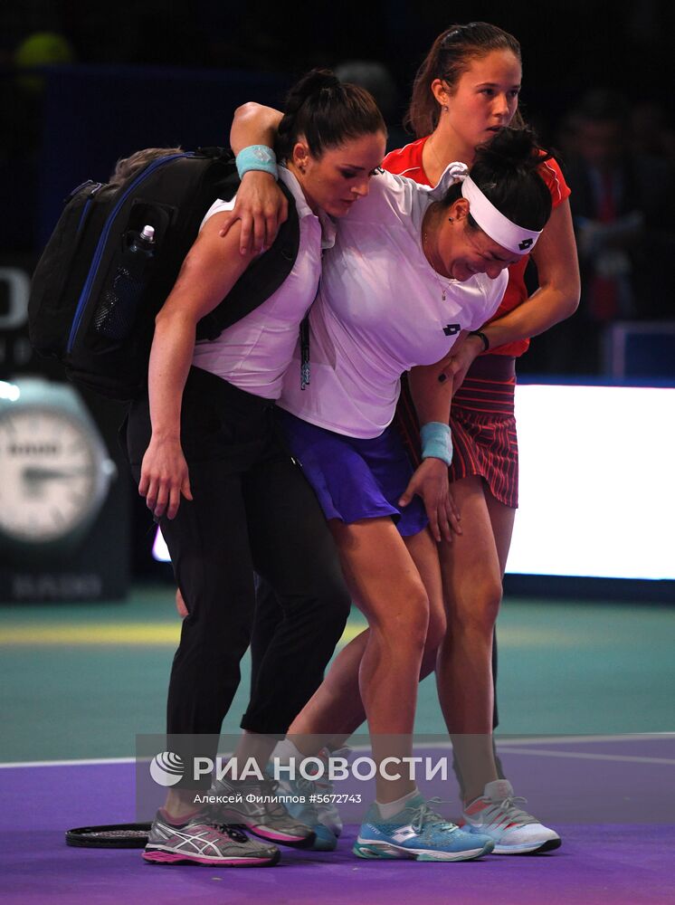 Теннис. Турнир "Кубок Кремля - 2018". Шестой день