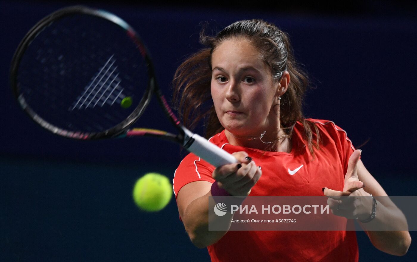 Теннис. Турнир "Кубок Кремля - 2018". Шестой день
