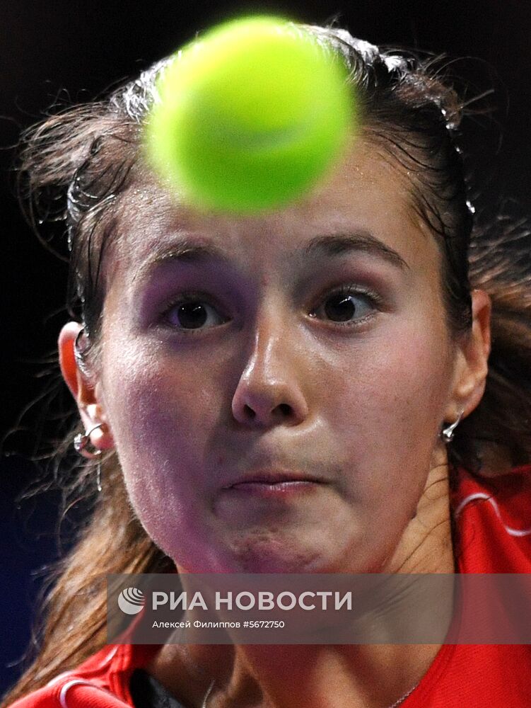 Теннис. Турнир "Кубок Кремля - 2018". Шестой день