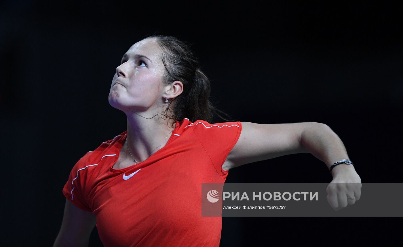 Теннис. Турнир "Кубок Кремля - 2018". Шестой день