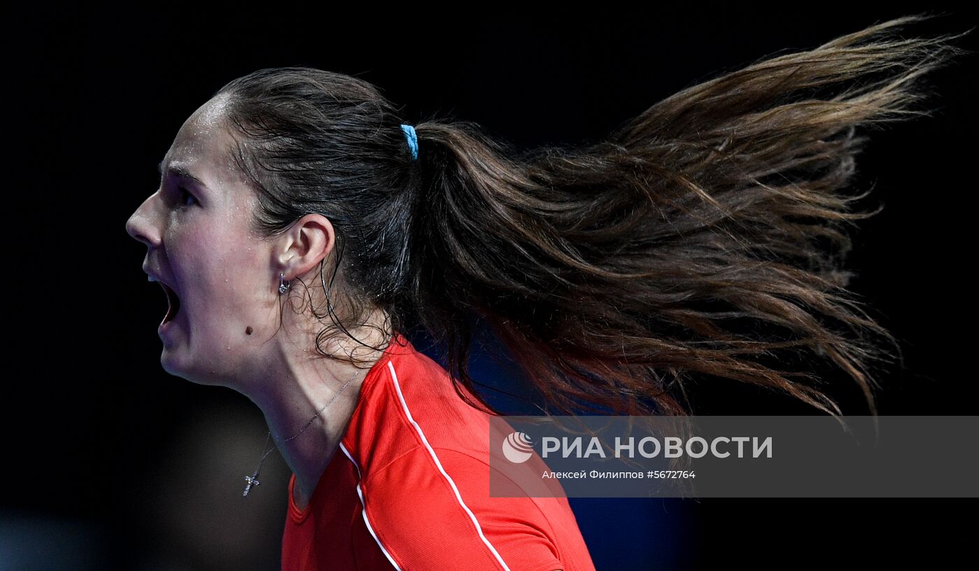 Теннис. Турнир "Кубок Кремля - 2018". Шестой день