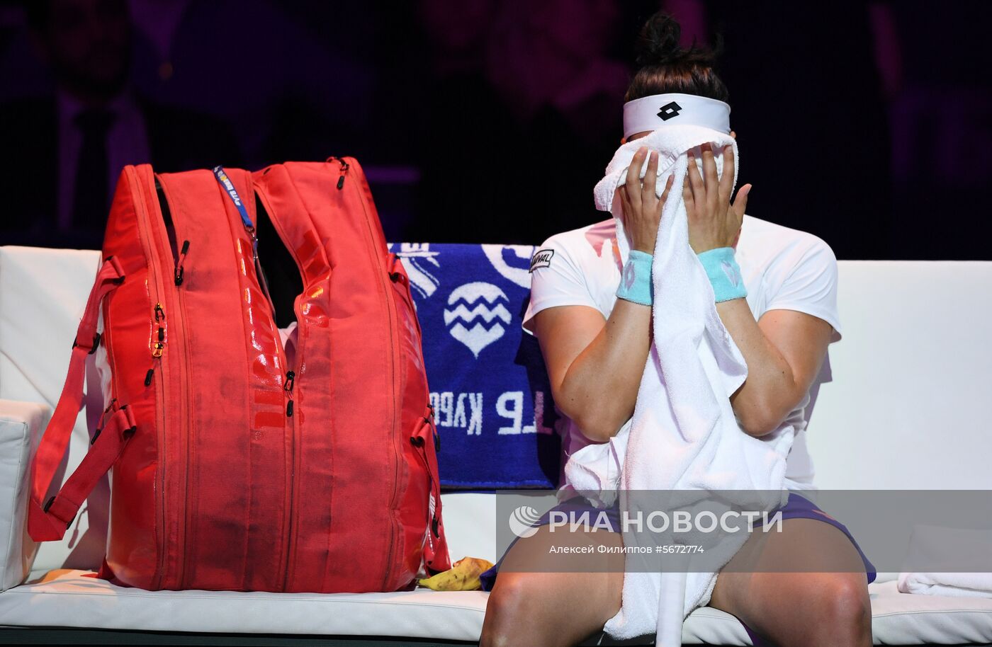 Теннис. Турнир "Кубок Кремля - 2018". Шестой день