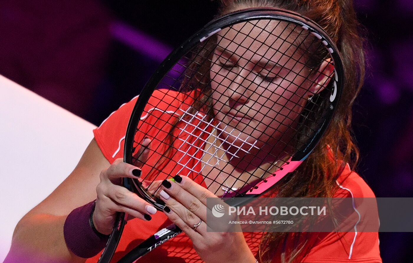 Теннис. Турнир "Кубок Кремля - 2018".  Шестой день