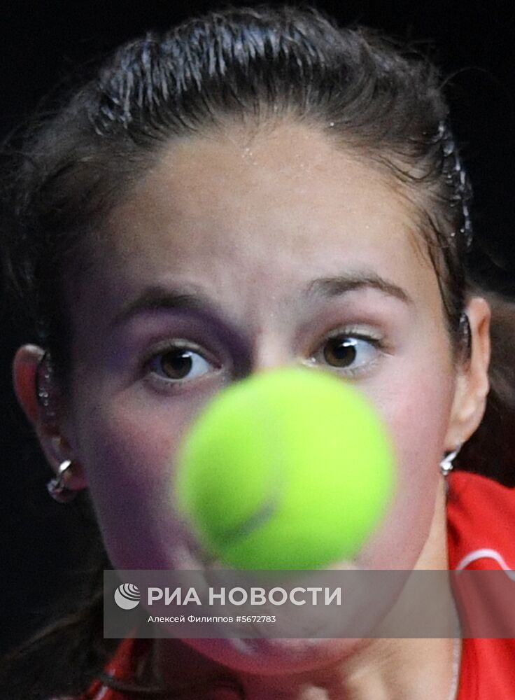 Теннис. Турнир "Кубок Кремля - 2018". Шестой день