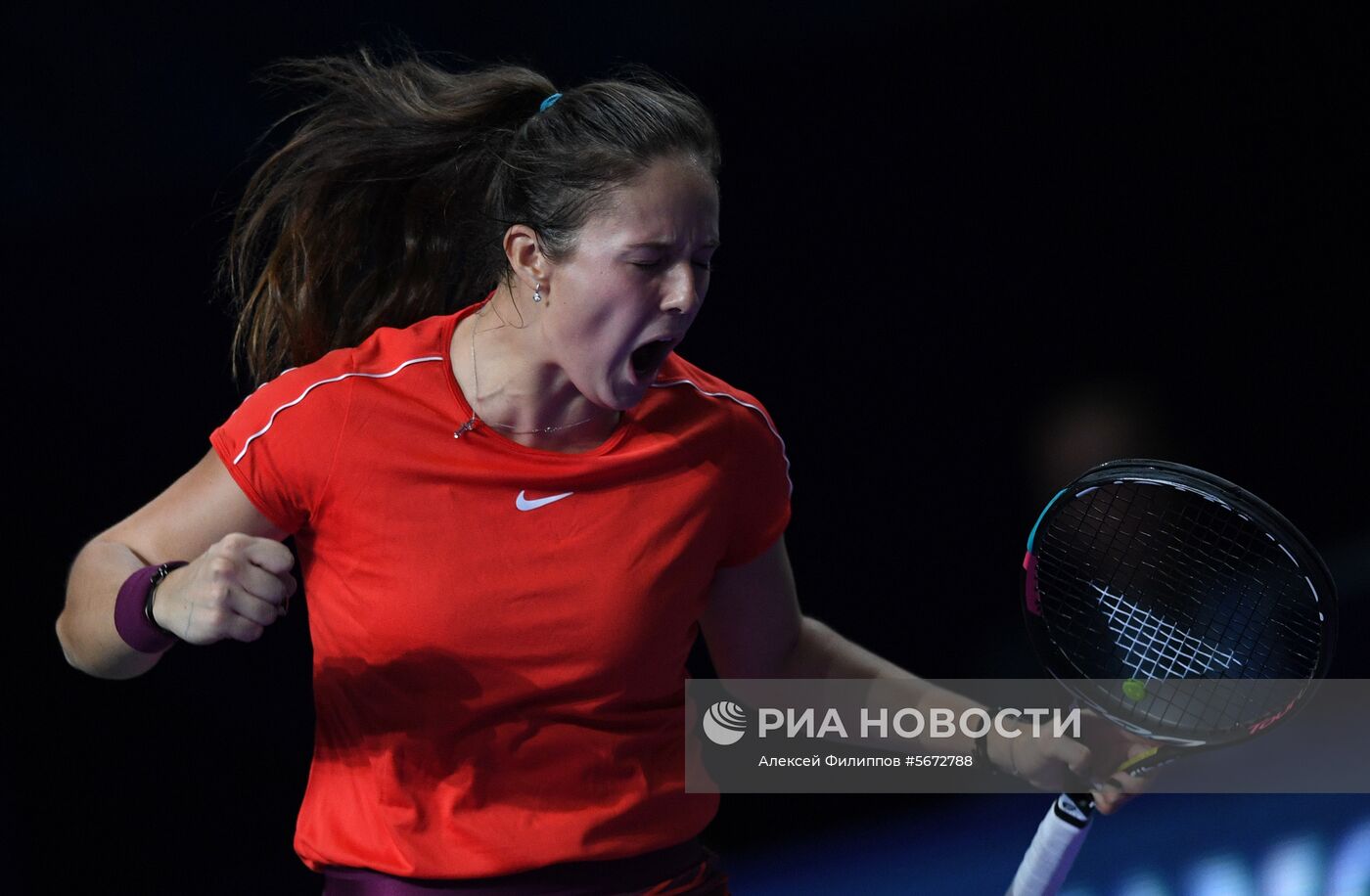 Теннис. Турнир "Кубок Кремля - 2018". Шестой день