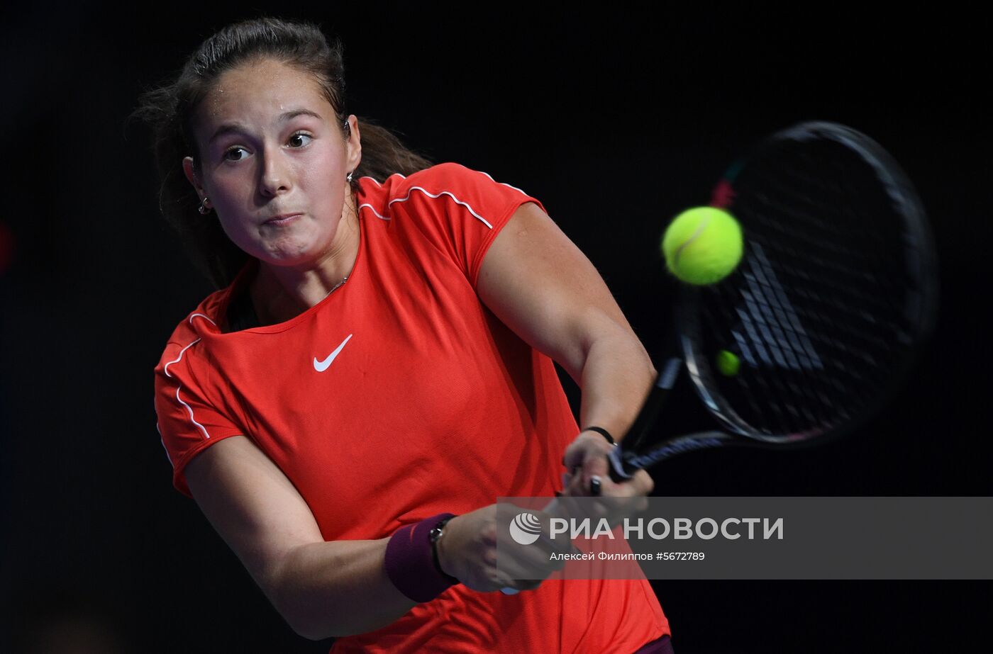 Теннис. Турнир "Кубок Кремля - 2018".  Шестой день