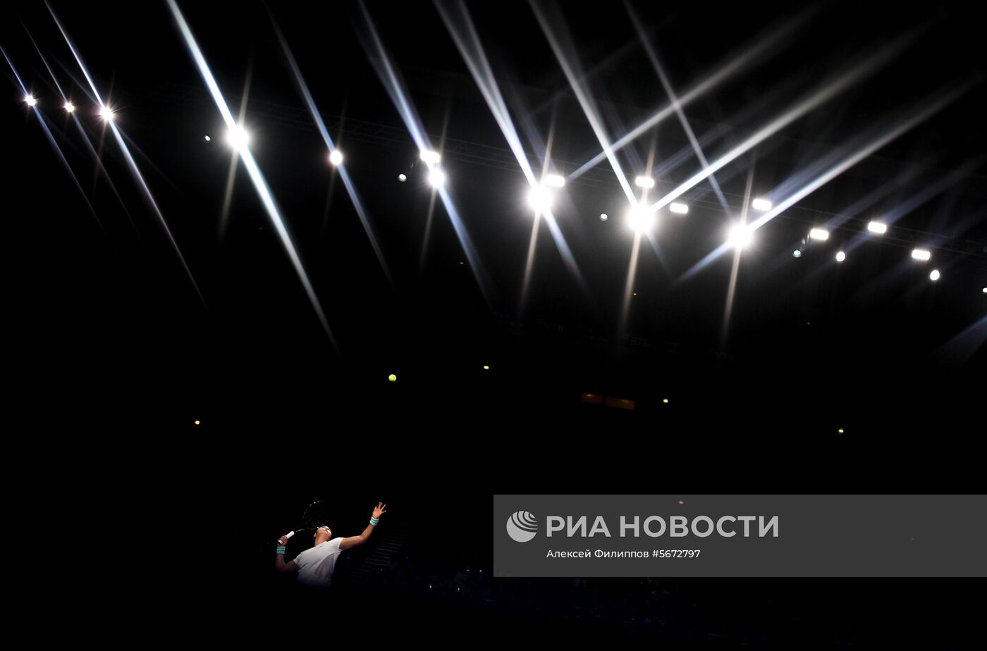 Теннис. Турнир "Кубок Кремля - 2018".  Шестой день