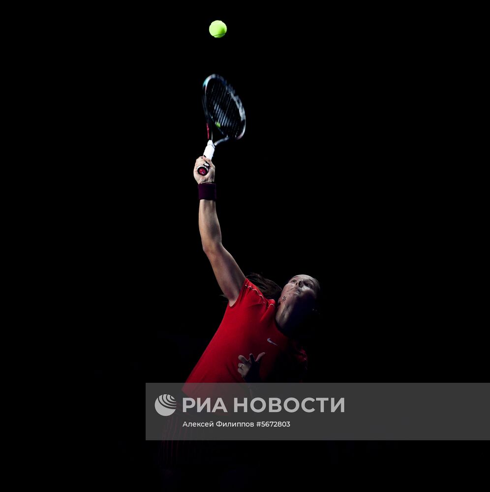 Теннис. Турнир "Кубок Кремля - 2018". Шестой день