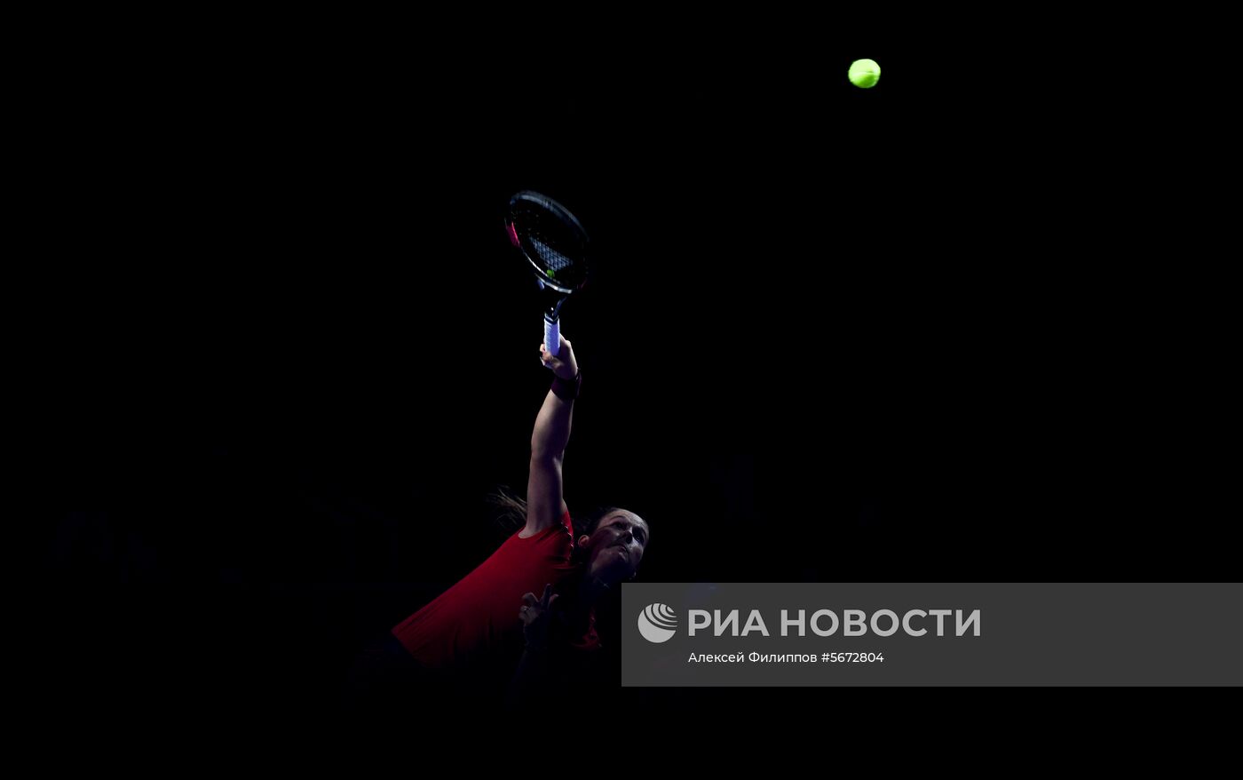 Теннис. Турнир "Кубок Кремля - 2018". Шестой день