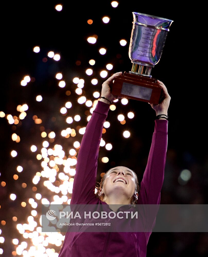 Теннис. Турнир "Кубок Кремля - 2018".  Шестой день