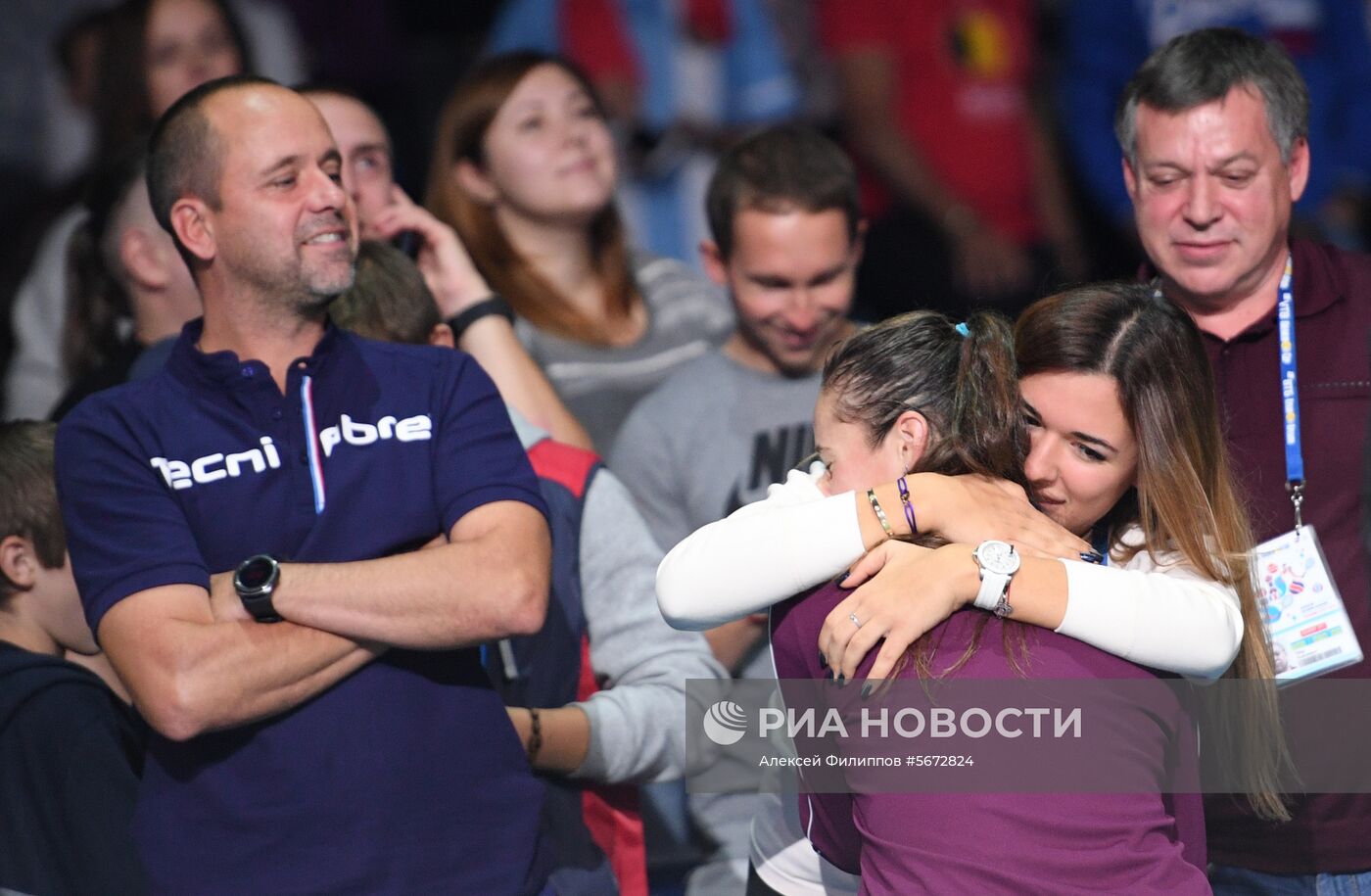 Теннис. Турнир "Кубок Кремля - 2018".  Шестой день