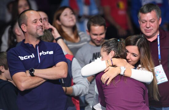 Теннис. Турнир "Кубок Кремля - 2018".  Шестой день