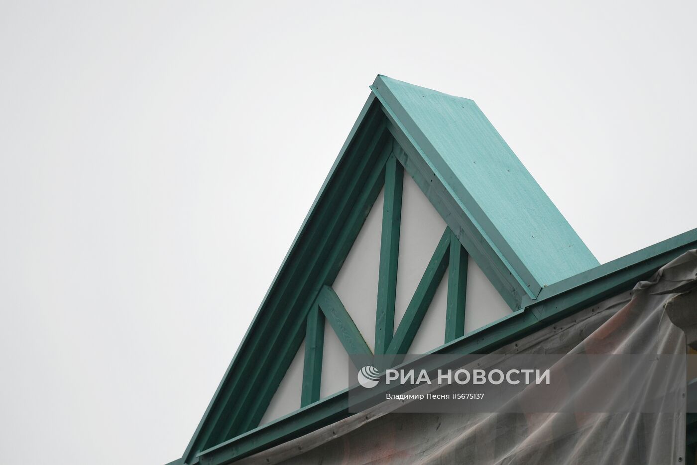 Историческое здание в центре Москвы оформили в стиле германского фахверка
