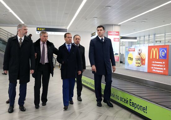 Рабочая поездка премьер-министра РФ Д. Медведева в Калининградскую область