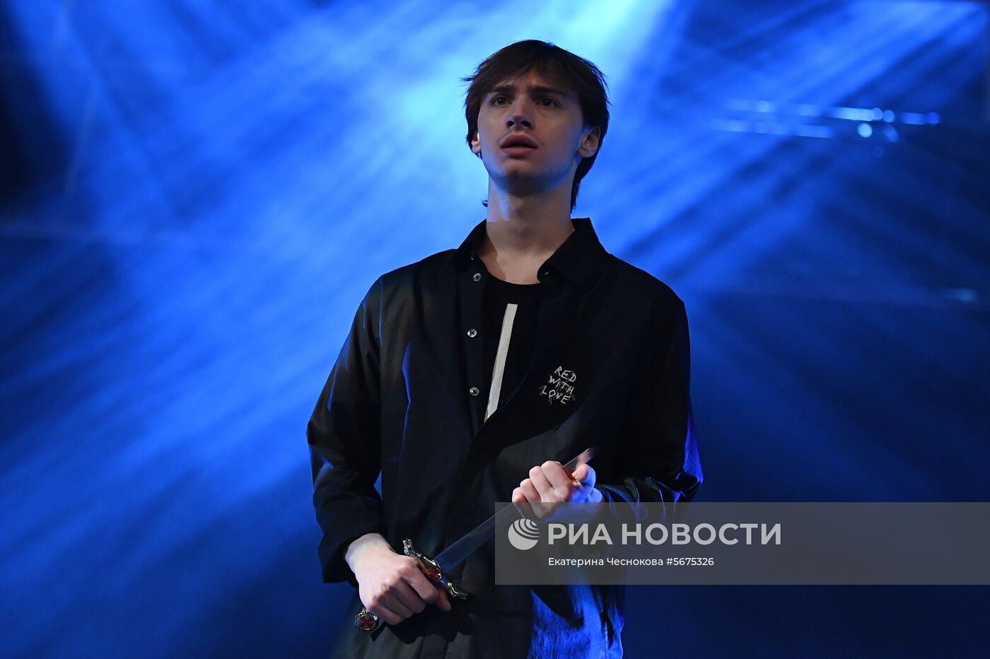 Репетиция спектакля "Макбет" в театре Ермоловой