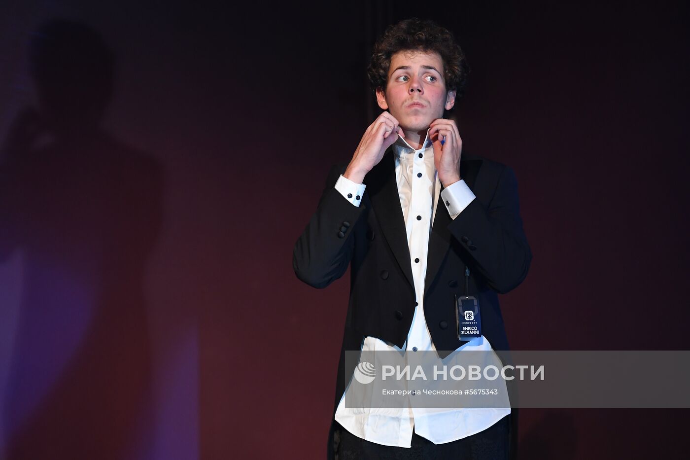 Репетиция спектакля "Макбет" в театре Ермоловой