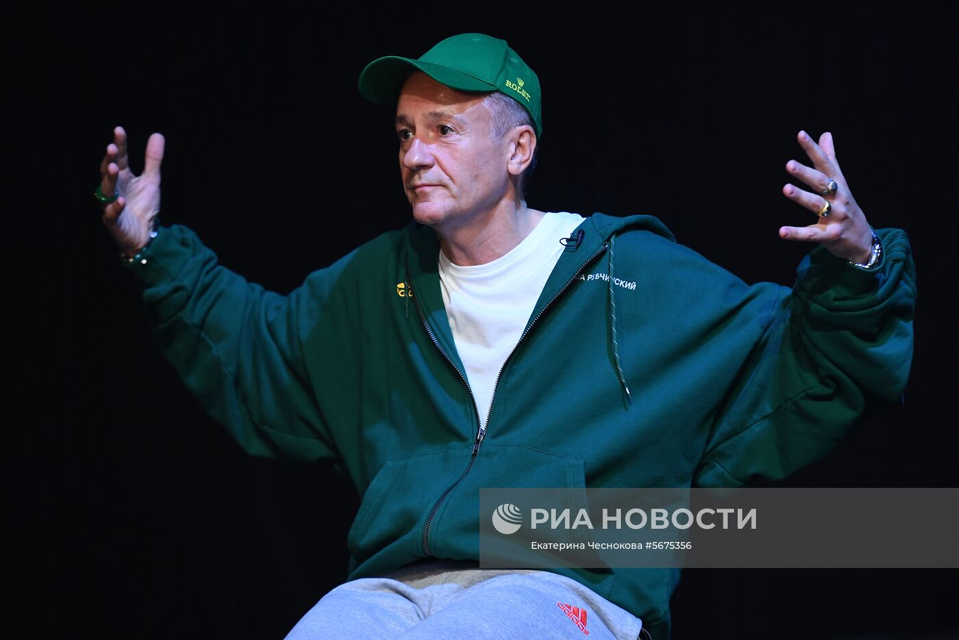 Репетиция спектакля "Макбет" в театре Ермоловой