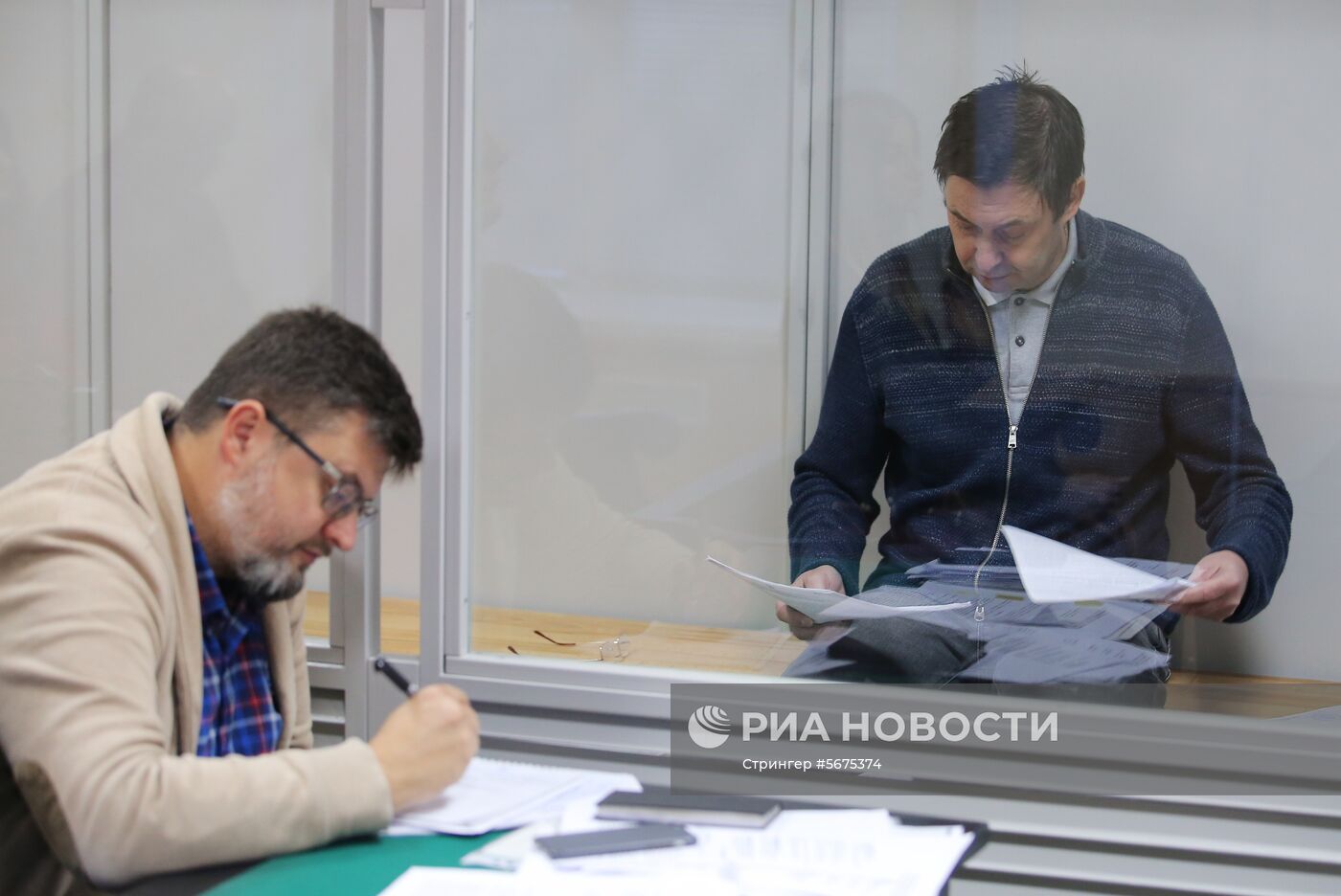 Рассмотрение апелляции по делу журналиста К. Вышинского