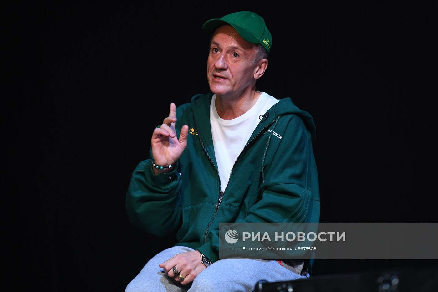 Репетиция спектакля "Макбет" в театре Ермоловой