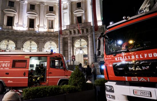 Болельщики ЦСКА пострадали при обрушении эскалатора метро в Риме