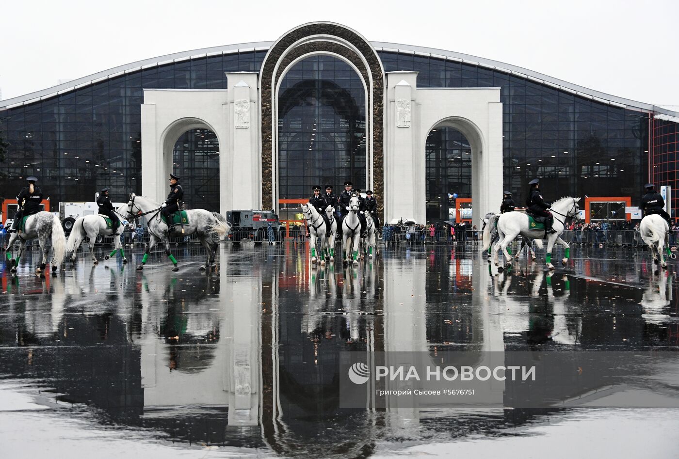 Демонстрационный показ в рамках выставки "Интерполитех – 2018"