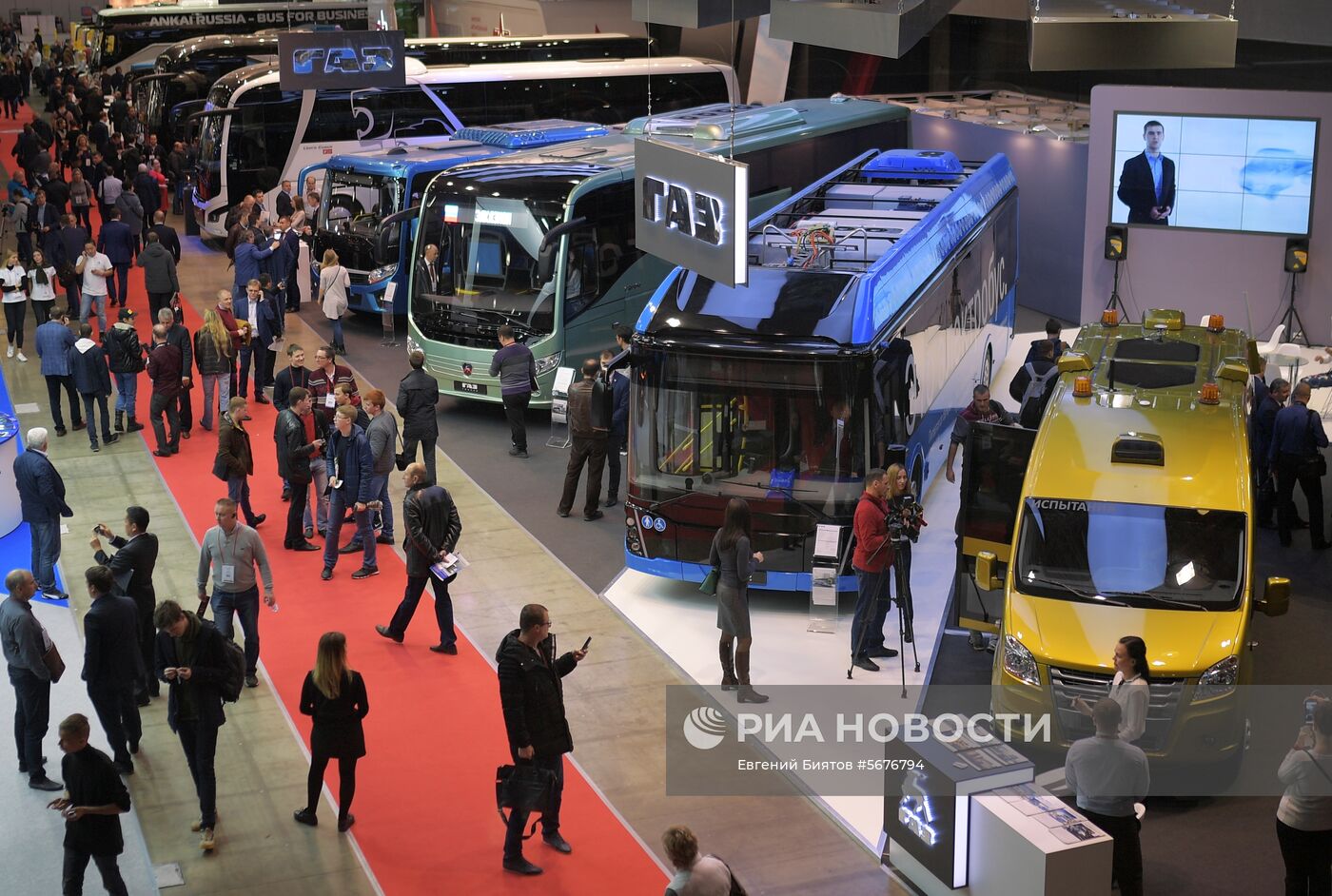 Международный автобусный салон "Busworld Russia - 2018"  