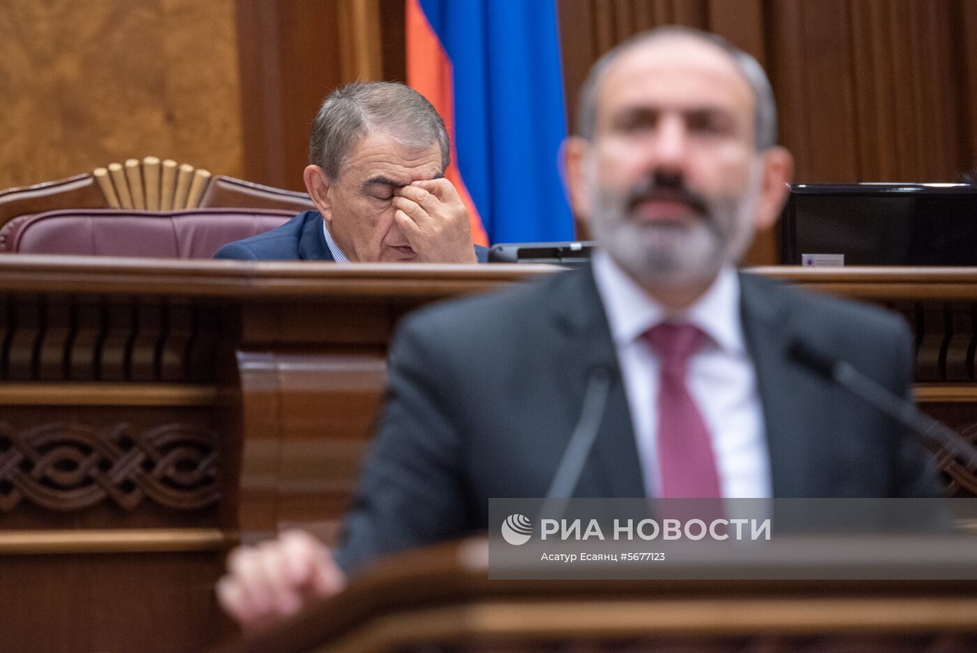 Парламент Армении отклонил кандидатуру Н. Пашиняна на пост премьер-министра