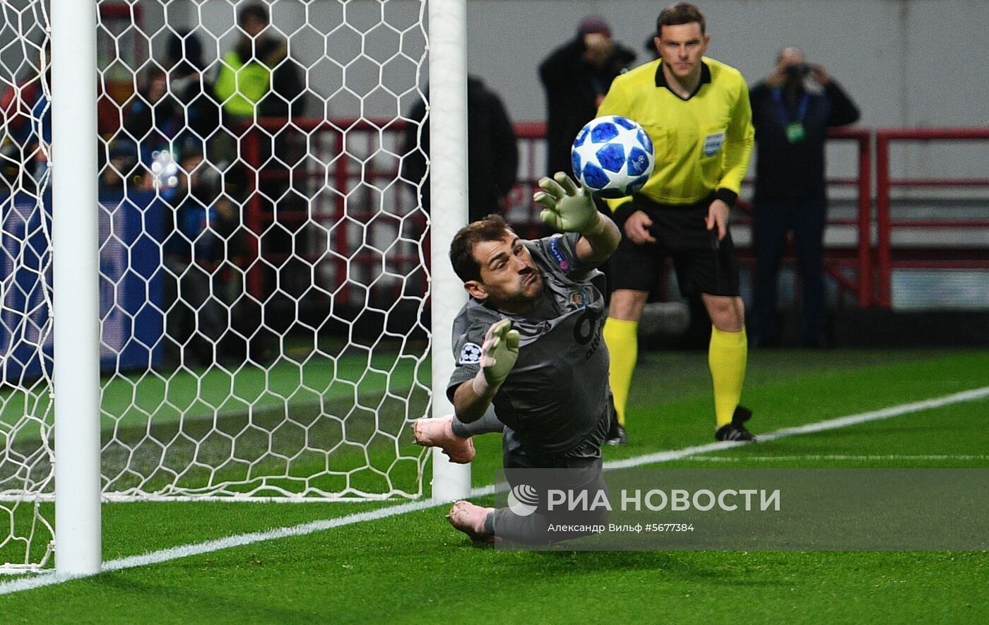 Футбол. Лига чемпионов. Матч "Локомотив" - "Порту"