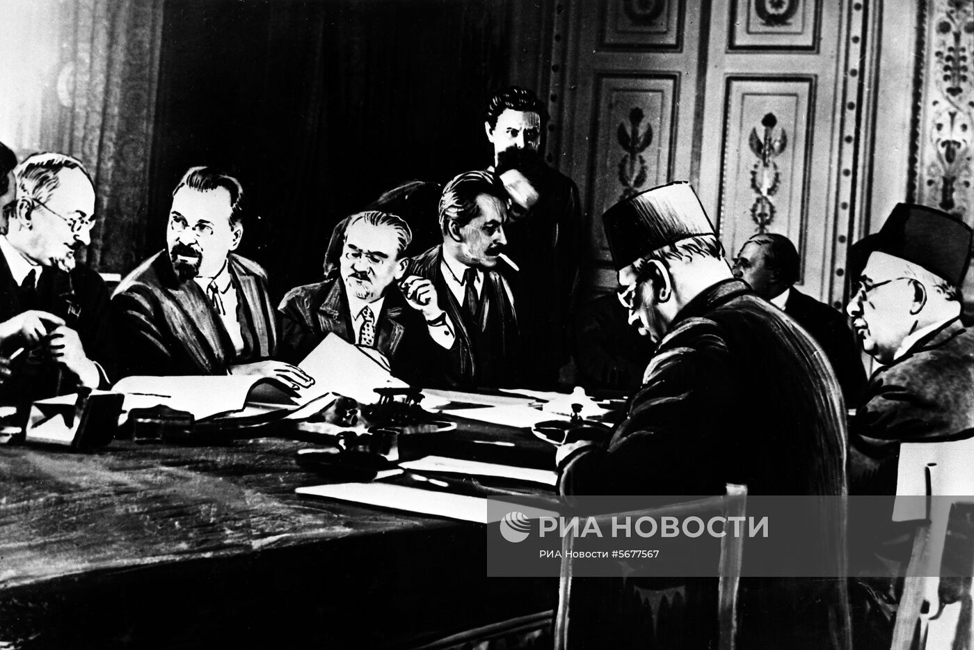 Визит правительственной делегации Турции в РСФСР