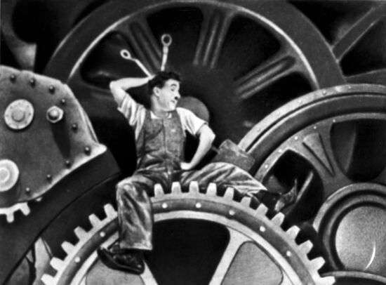 Кадр из фильма "Новые времена"