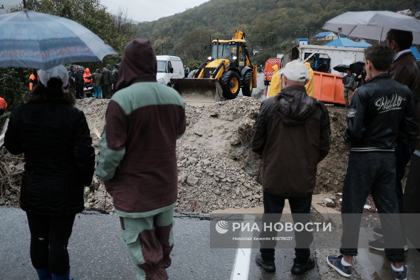 Ликвидация последствий подтопления на Кубани