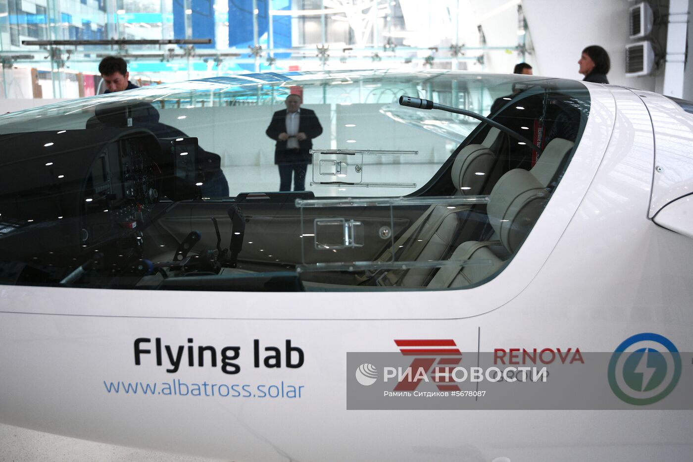 Презентация прототипа электросамолета для кругосветного полета