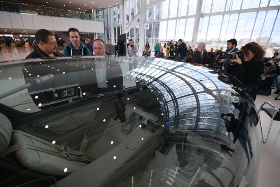 Презентация прототипа электросамолета для кругосветного полета