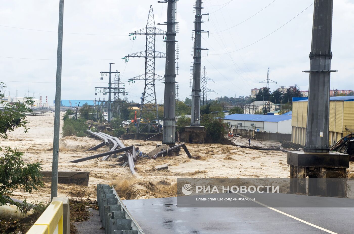 Ликвидация последствий подтопления на Кубани