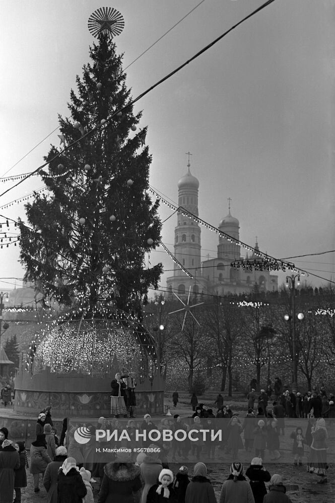 Новогодняя елка в Кремле