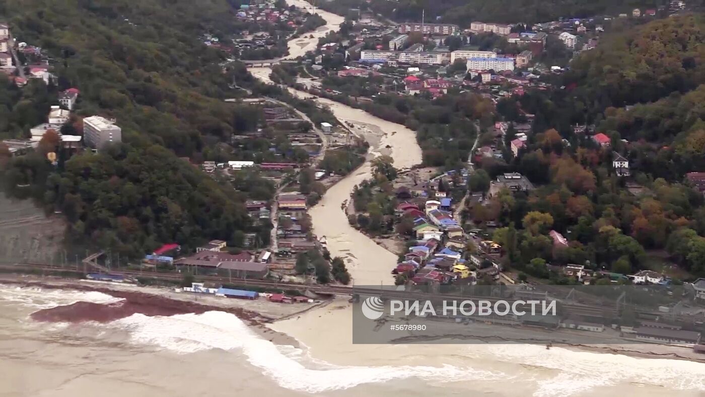 Ликвидация последствий подтопления на Кубани