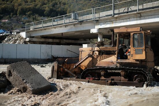 Ликвидация последствий наводнения на Кубани