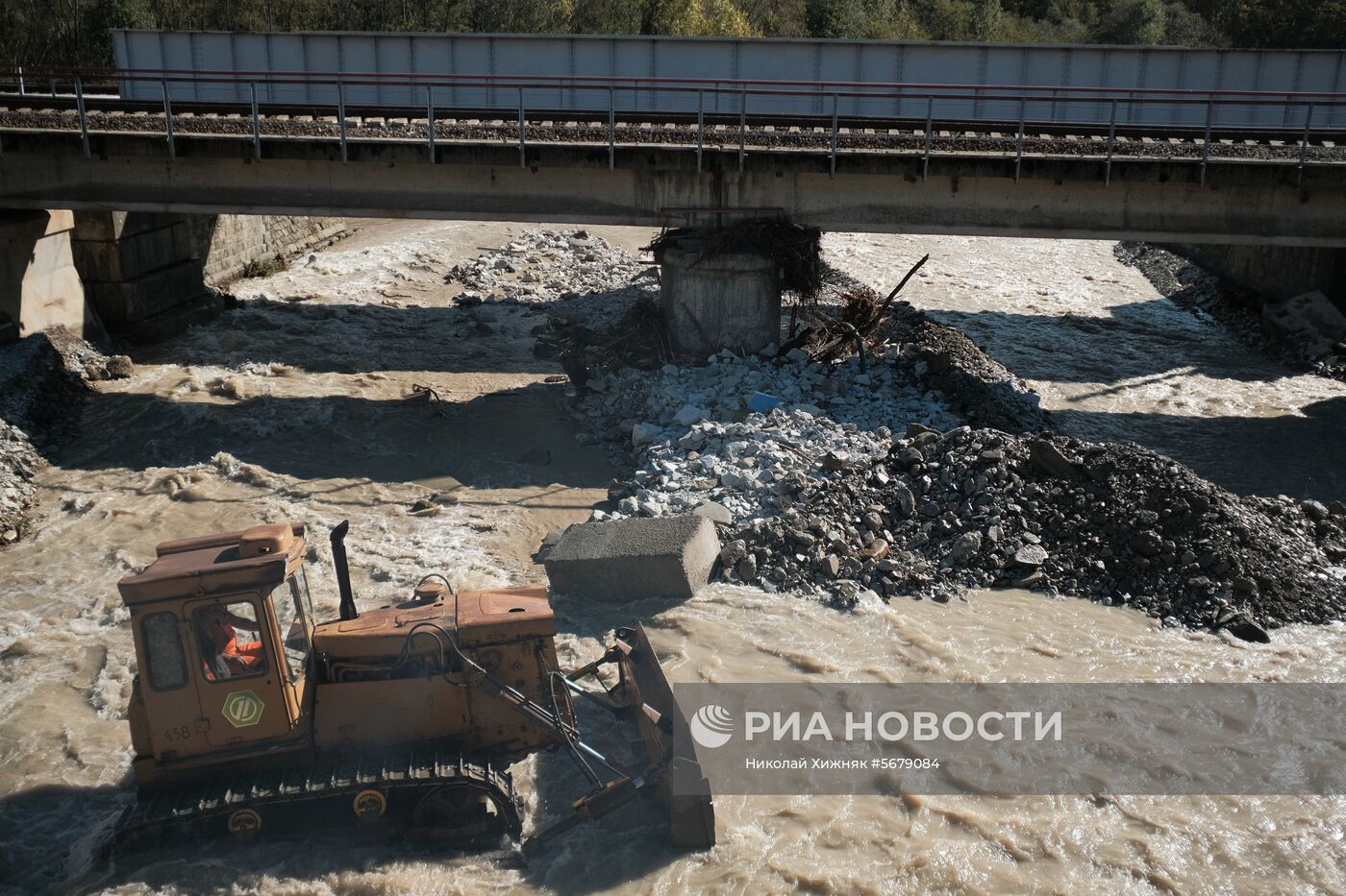 Ликвидация последствий наводнения на Кубани